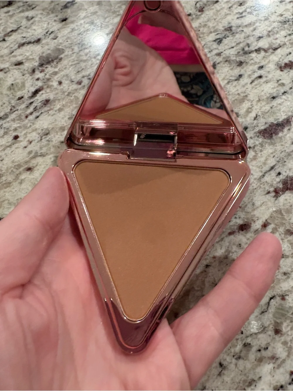 LYS No Limits Matte Bronzer in Harmony - Pink/Peach Packaging
